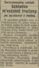 Śmiercionośny coktail, 1925