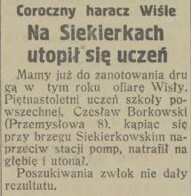 Coroczny haracz, 1925
