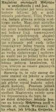 Mokotów w zaniedbaniu. 1925