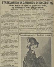 Strzelanina w Egipcie. 1925