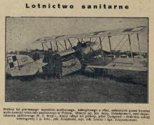 Lotnictwo sanitarne, 1925
