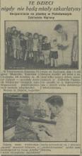 Uodparnianie na płonicę, 1925