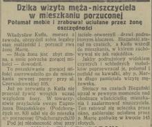 Wizyta męża niszczyciela, 1925