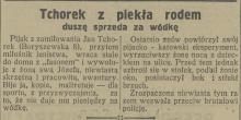 Pijak z Boryszewskiej. 1926