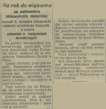 Na rok do więzienia, 1926