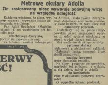 Alasz i metrowe okulary
