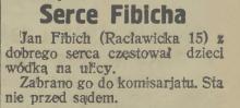 Dobre serce, 1926