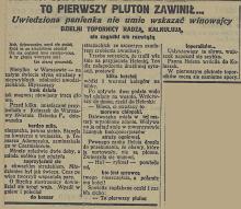 Pierwszy pluton, 1926