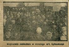 Występ Cybulskiego, 1926