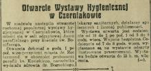 Wystawa Hygieniczna, 1926