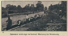 Zakładanie wodociągu, 1926