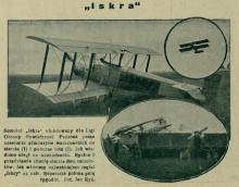 Samolot Iskra, 1926