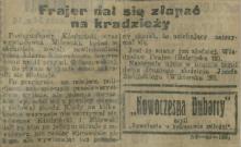 Akcja na Gołaszewskiej, 1927