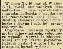 Sprzeczka małżeńska, 1927