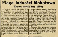 Trzy świeże ofiary, 1927
