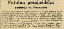 Fatalna przejażdżka, 1927
