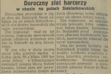 Zlot harcerzy, 1927