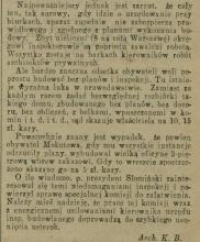 Bez planu za 5, 1927