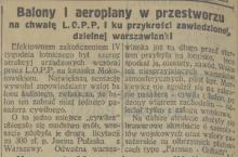 Zawiedziona warszawianka, 1927