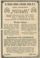 Natawis, 1927