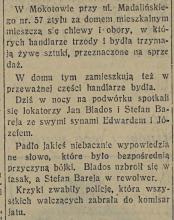 Niebacznie wypowiedziane słowo, 1928