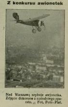 Z konkursu awionetek, 1928