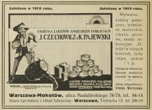 Fabryka lakierów, 1929