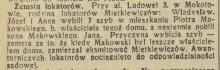 Zemsta lokatorów, 1929