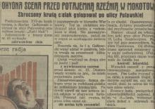 Zbroczony krwią cielak, 1929