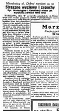 Straszne wyziewy. Dolna. 1929
