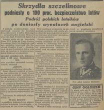Meissner do Londynu. Lot po nowe skrzydła. 1929