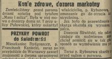 Pomówienie, 1929