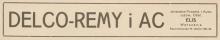 Delco-Remy i AC, 1930
