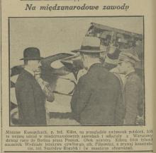 Na zawody, 1930