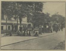 Asfaltowanie Belwederskiej, 1930
