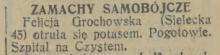 Otrucie potasem, 1930