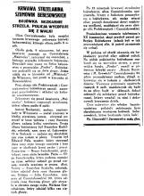 Strzelanina na Sielcach. 1930.