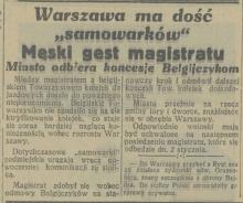 Dość samowarków, 1930