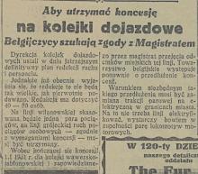 Belgijczycy szukają zgody, 1930