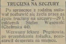 Trucizna na szczury, 1931