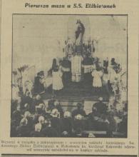 Pierwsza msza, 1931