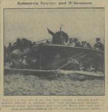 Katastrofa pod Wilanowem, 1931