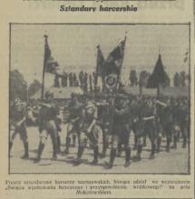 Harcerskie sztandary, 1931