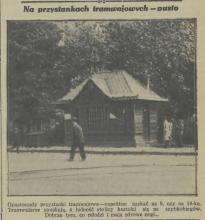 Na przystankach pusto, 1931