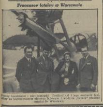 Francuscy lotnicy, 1931