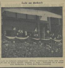 Loże na derbach, 1931
