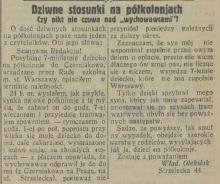 Kto pilnuje wychowawców? 1931