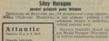 Porwany gołębnik, 1931