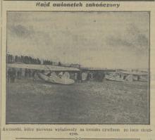 Raid awionetek, 1931