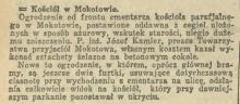 Nowe ogrodzenie, 1931